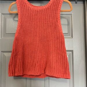 Old Navy Coral Knit Top